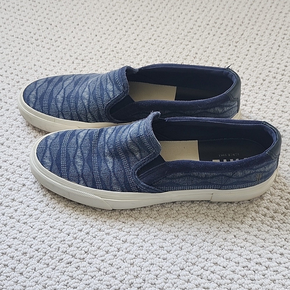 Men's Frye Ludlow Canvas Print Slip-On Shoes